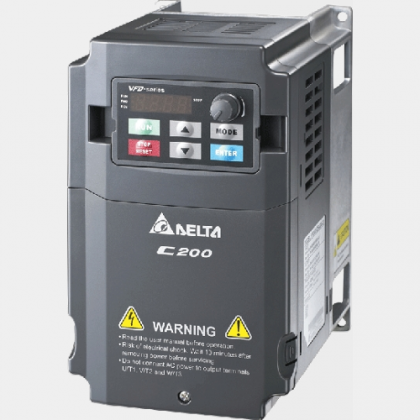 Falownik wektorowy 1,5kW 3-fazowy 460VAC Delta Electronics VFD015CB43A-21